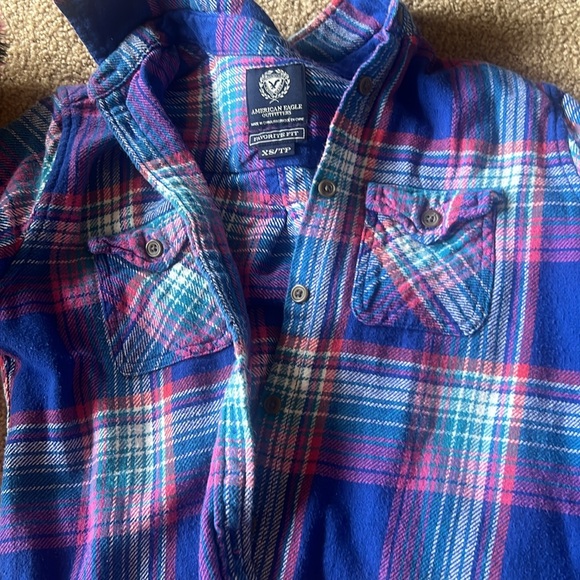 American Eagle Plaid Shirt - Picture 3 of 3